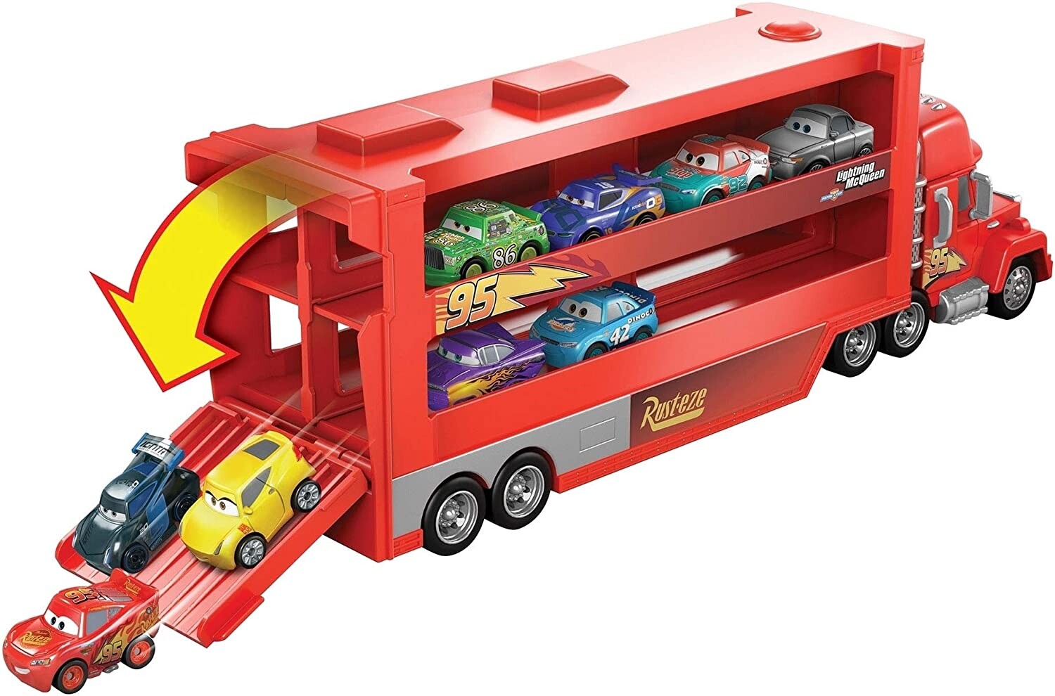 Camion cars avec 4 voitures - Disney