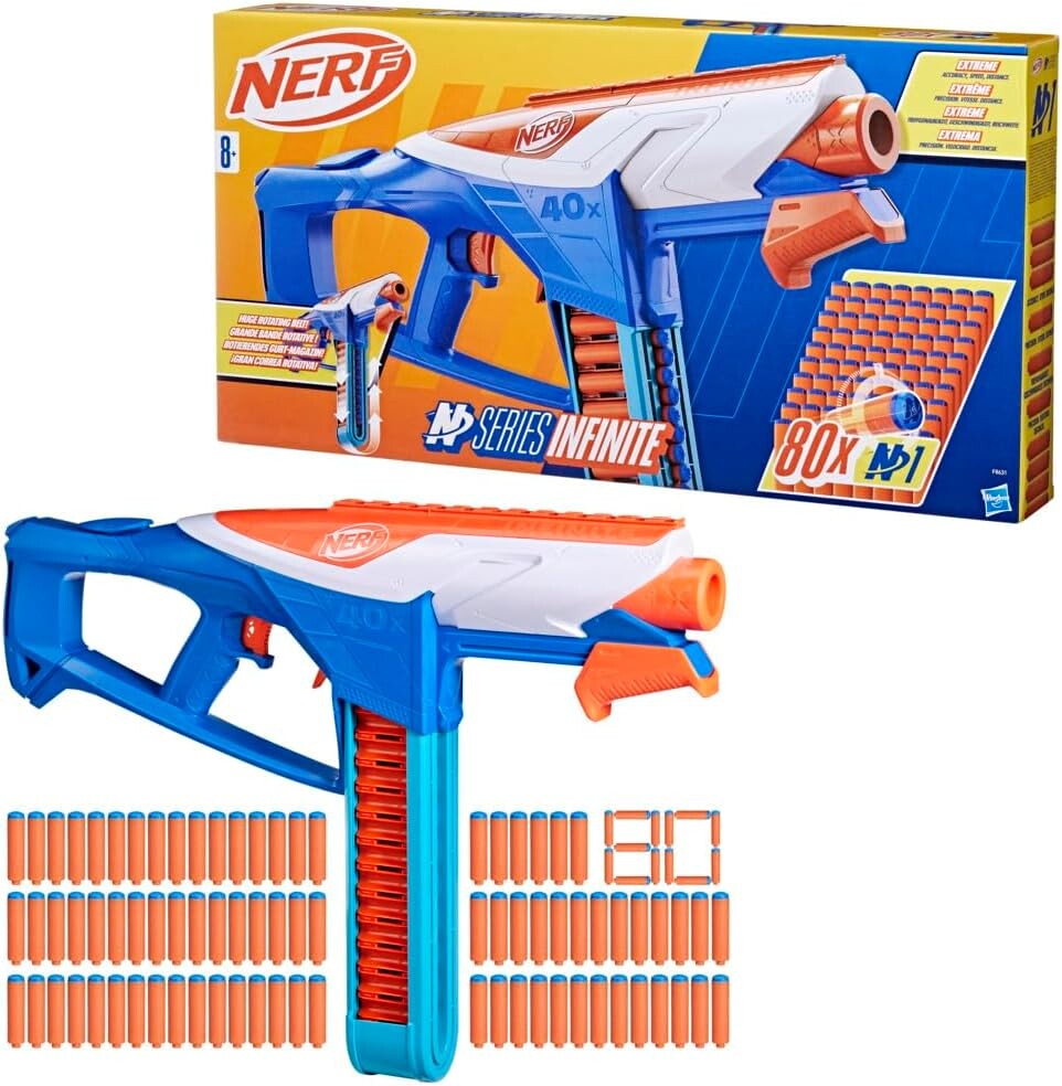 Nerf N Series Purestrike Blaster, 2 fléchettes officielles Nerf N1