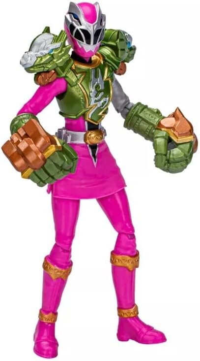 Smash Power Rangers Figurine Power Rangers Dino Fury Smash Armor Pink Ranger | Figurines ...