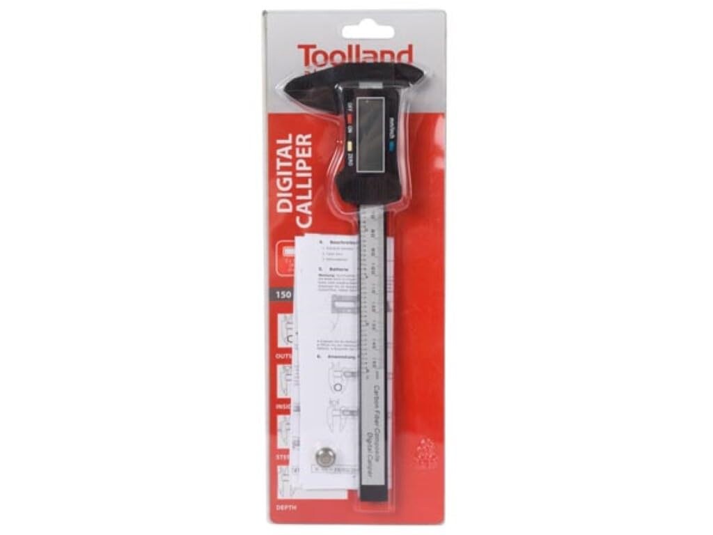 Pied à Coulisse Métal 0-150 Mm Précision 0,02 Mm - Outil De Mesure Professionnel