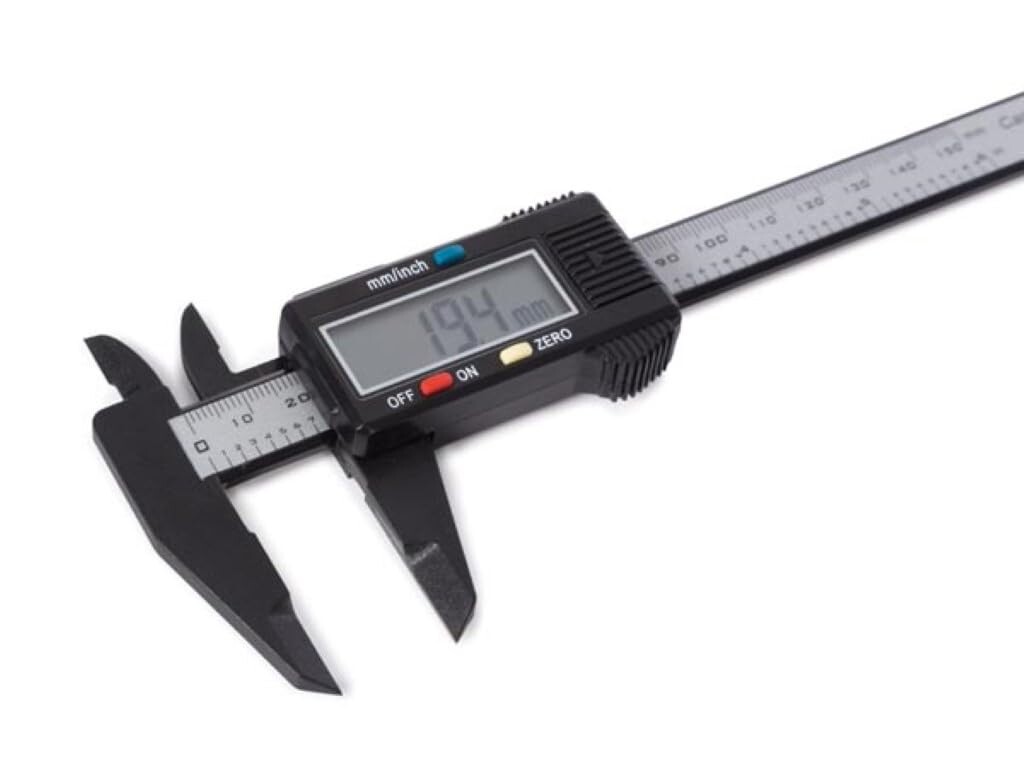 Pied à Coulisse Numérique 150 Mm / 6 Pouces – Écran LCD, Jauge Acier