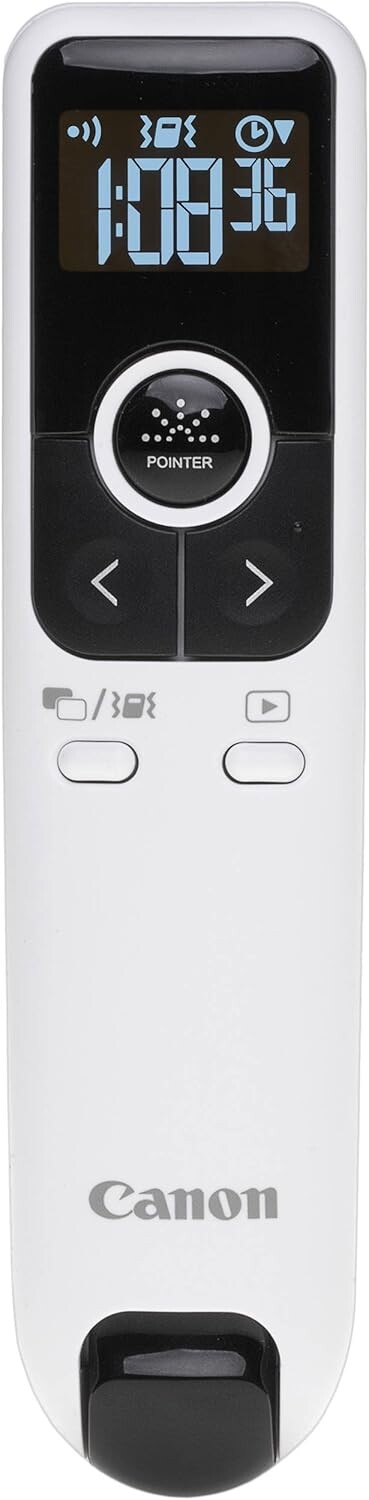 Pointeur Laser Télécommande 2,4 GHz Avec Minuteur - 3 Niveaux Puissance, Télescopique 45 Cm, Compatible PC/Mac