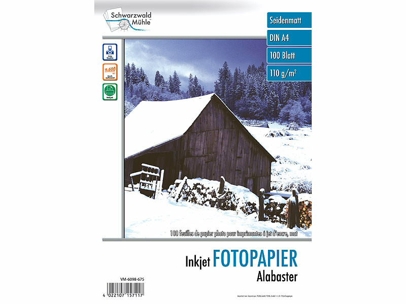 Papier photo mat A4 - 230 G - Papier d'impression - Achat & prix
