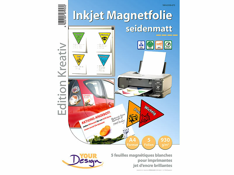 Acheter Papier A4 Magnétique Mat, À faire soi-même