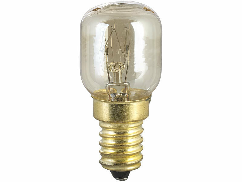 Ampoule pour four E14 15W, blanc chaud, transp.