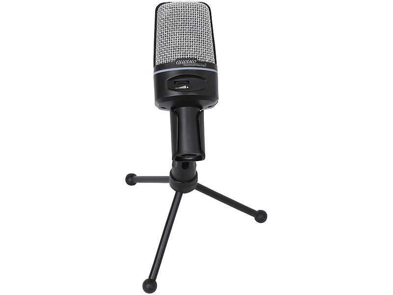 microphones, micro à condensateur et pied de micro avec fond de studio  d'enregistrement 6591729 Photo de stock chez Vecteezy
