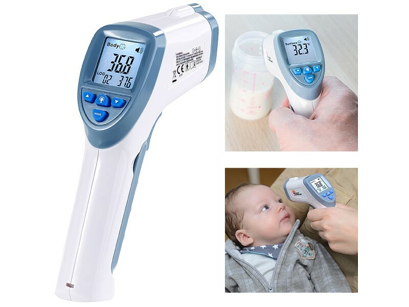 Thermomètre sans contact + frontal
