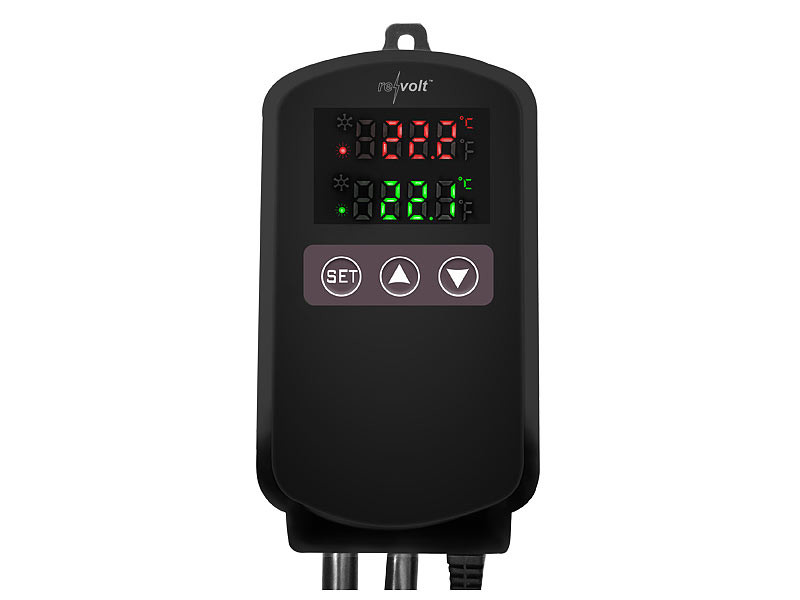 Thermostat de prise de contrôleur de température numérique pour