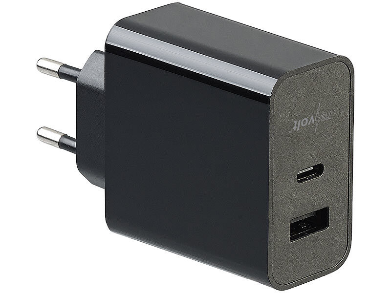Chargeur secteur USB-C (18 W ou 20 W) avec câble USB-C vers