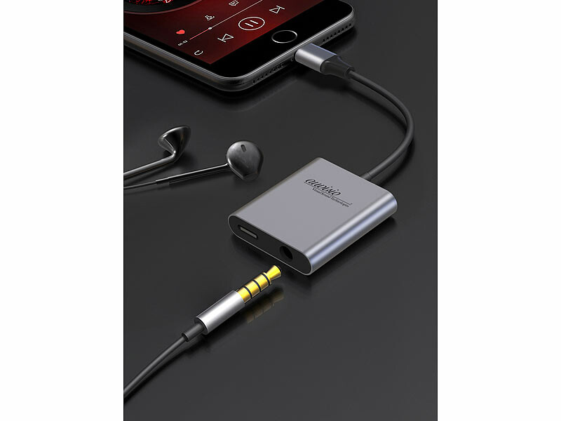 Adaptateur USB-C vers jack 3,5 mm avec fonctions Quick Charge et Power  Delivery