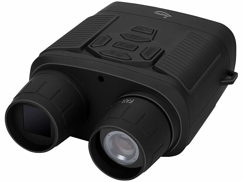 Lunette de vision nocturne infrarouge avec zoom x5 et vidéo, Jumelles