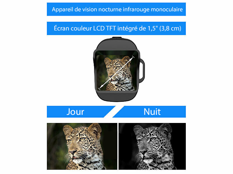 Jumelle De Vision Nocturne Jahnke Phönix Focus – Comme Neuve Avec étui
