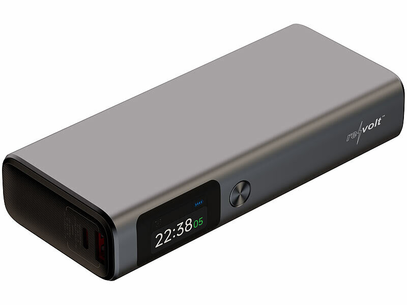Batterie externe 20000 mAh 130 W avec écran OLED PB-420 | Batteries de  secours