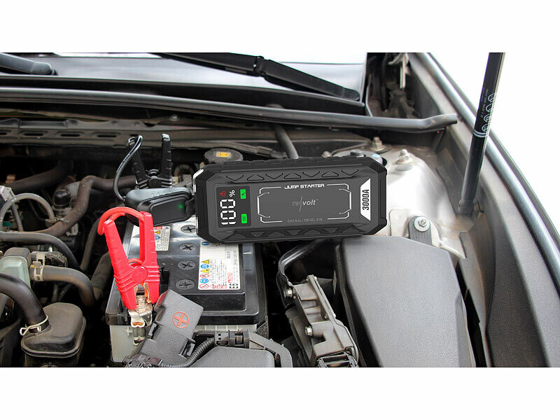 Chargeur de Batterie de Voiture 12V, Booster de Démarrage TACKLIFE, recharge bat