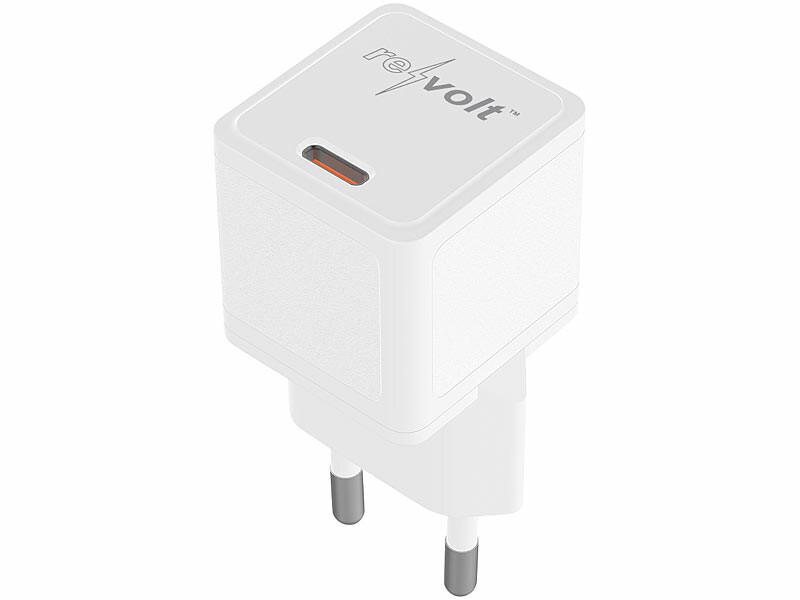 Chargeur secteur USB-C pour smartphones, téléphones, tablettes - Adaptateur  de charge USB 15 / 9 / 5 V