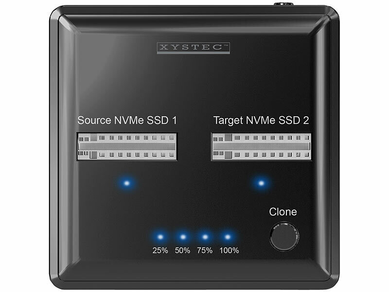 Double baie amovible pour 2 SSD M.2 NVMe vers PCIe x8 Double baie amovible pour 2 SSD M.2 NVMe vers PCIe x8