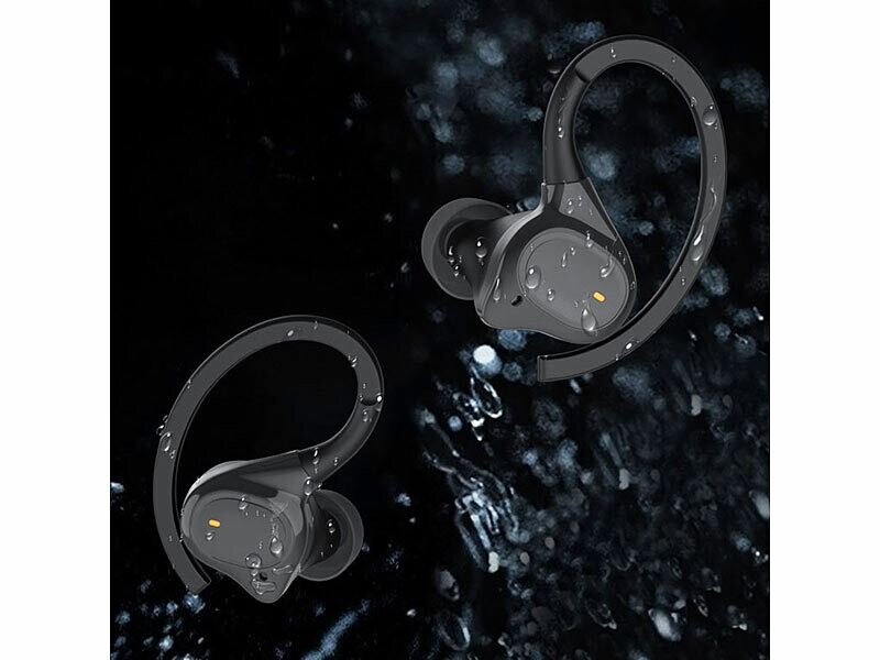 Écouteurs Clip-on Écran Tactile Sans Fil – Traduction IA, Anti-bruit, Étanche Sport, Idéal Running & Aventure Outdoor
