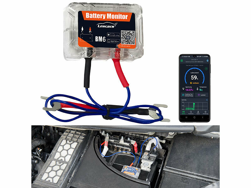 Moniteur de batterie/indicateur d'état de batterie MotoMaster, 12
