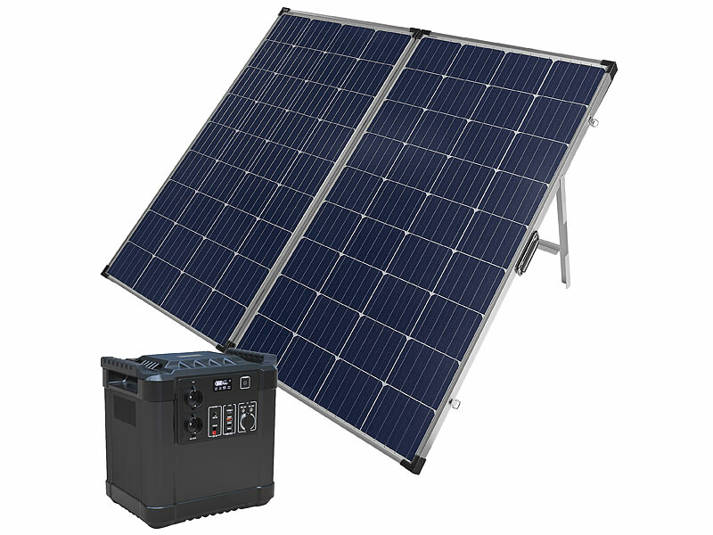 Batterie nomade 455 Ah + panneau solaire 260 W