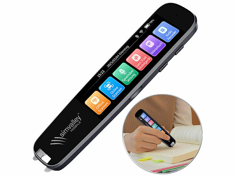Stylo Scanner, Traducteur Vocal Et Textuel