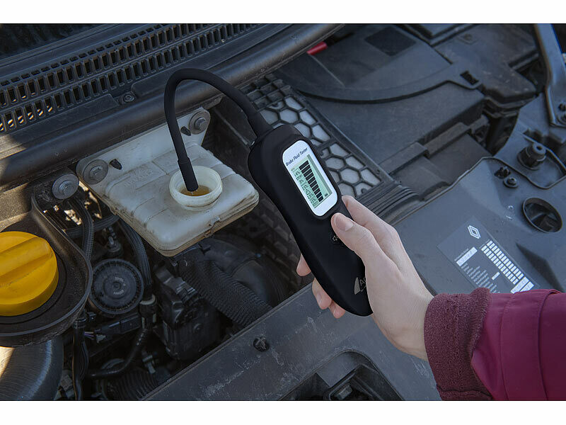  Testeur de Liquide de Frein Automobile Auto Détection de  Indicateur D'humidité avec 2.2 LCD pour Dot3 DOT4 DOT5 Liquide