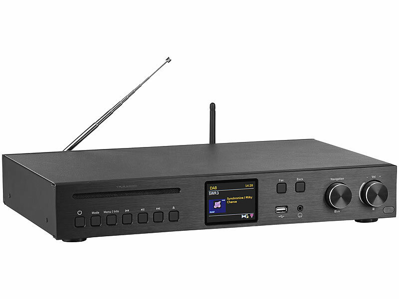 Tuner hifi connecté avec radio Internet / DAB+ / FM / CD / USB IRS-715 |  Web radios 