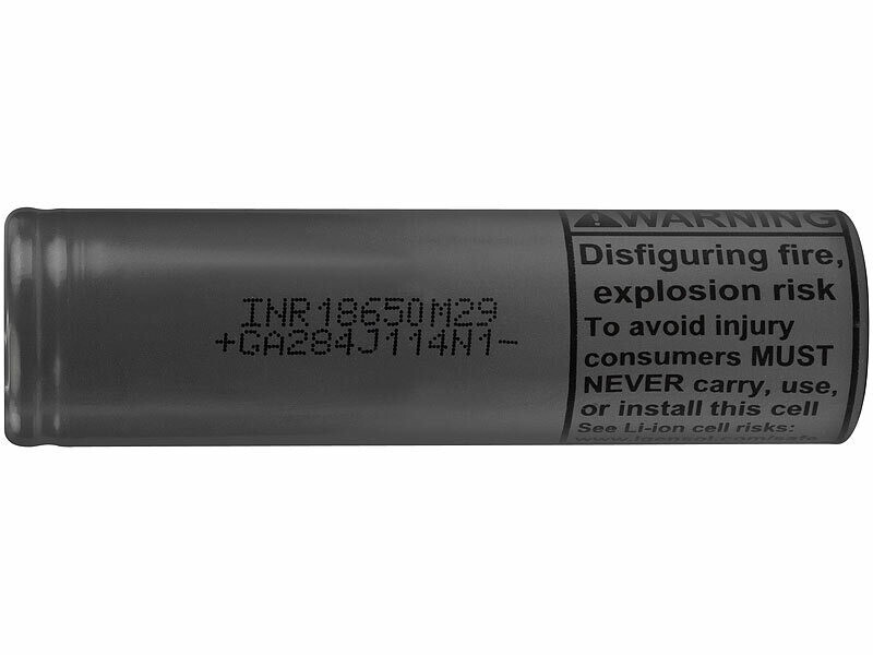 JJC Boîtier de batterie 18650 pour 6 piles 18650 et toutes les batteries de  taille similaire, étui de transport pour piles : : High-Tech