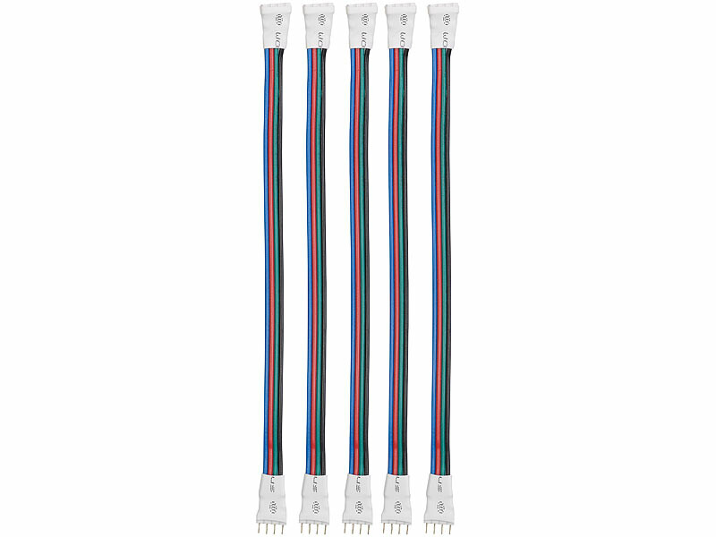 5 connecteurs pour bandes LED WRL-30, Réglettes et rubans LED