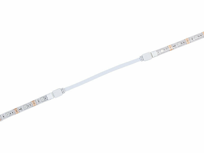 Double ruban LED RGB connecté 10 m compatible commandes vocales - PEARL