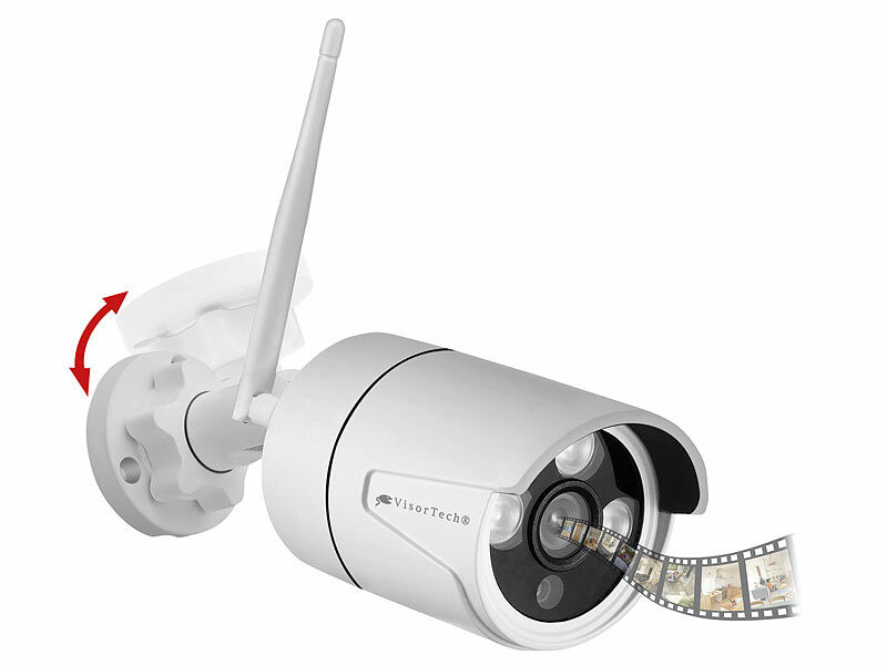 Caméra de surveillance sans fil 2K DSC-501.cam pour enregistreur de vidéo- surveillance DSC-500.nvr, Systèmes de surveillance