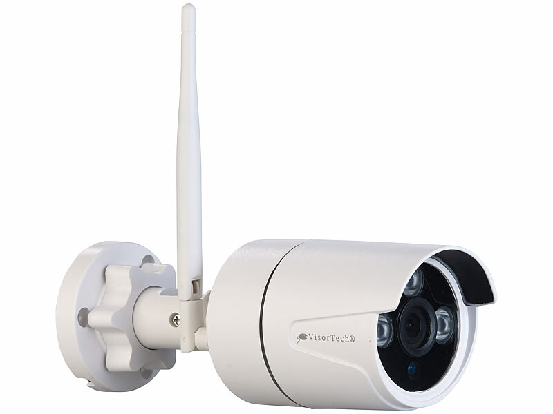 Système de surveillance connecté avec enregistreur et 4 caméras DSC-750.app  - PEARL