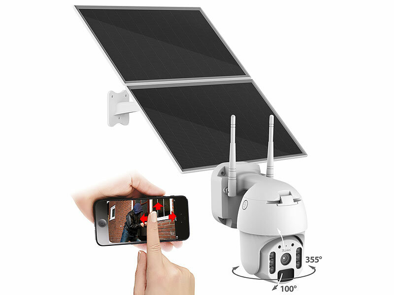 Caméra surveillance extérieur sans fil autonome solaire 4g - La Boutique de  la Domotique