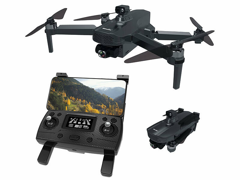 Drone quadricoptère GPS connecté GH-280.fpv caméra 4K et capteur de  distance, Drones et modélisme