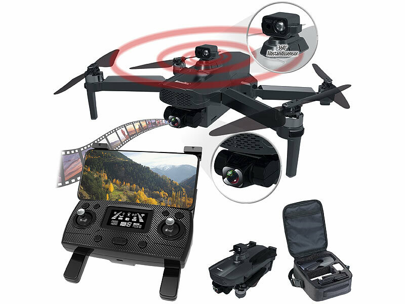 GPS Drone avec Caméra pour Adultes Drones 4K HD avec Moteur Sans