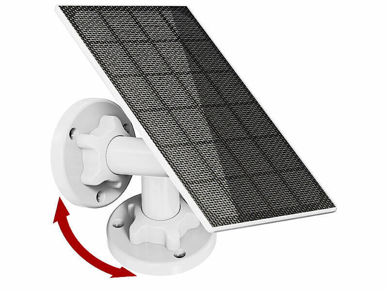 Panneau Solaire 3W Avec Batterie 4000mAh – Pour Sonnette Ring 2e Génération | Câble 4m, IP65, Protection Intégrée