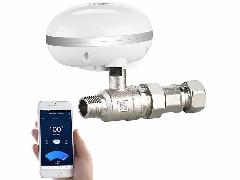 Système de coupure d'eau automatique sur détection de fuite compatible  smartlife