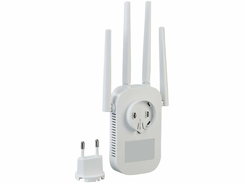 Répéteur wifi Dual Band connecté 1200 Mbps, Point d'accès / Répéteur