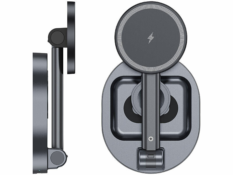 Poignée MagCam PGYTECH 3-en-1 Pour IPhone/Android - Charge Sans Fil MagSafe & Télécommande Bluetooth Détachable