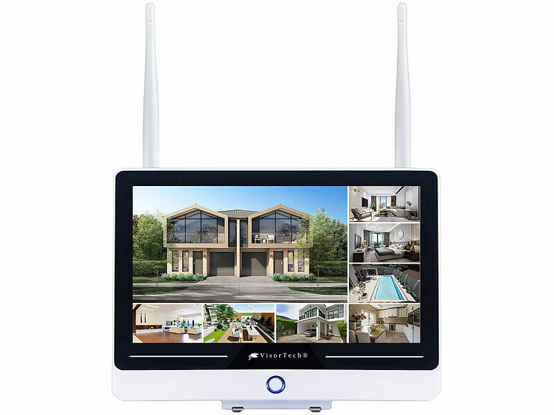 Système de surveillance connecté avec écran et 4 caméras Systèmes de — free download