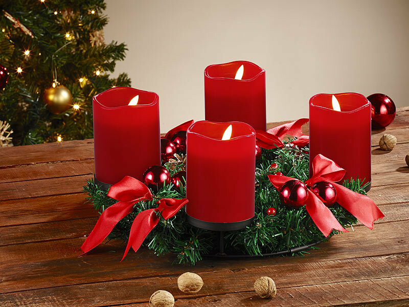 VGEBY Lampe LED Effet Flamme Noël pour Décoration intérieure et