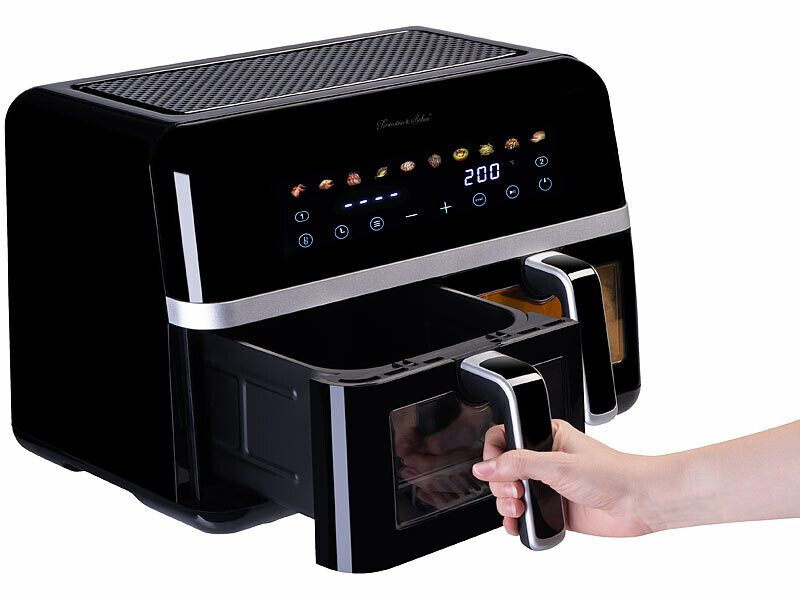Mini Friteuse 0,9L 2 En 1 Avec Service à Fondue - Friteuse Électrique Compacte Rosenstein & Söhne