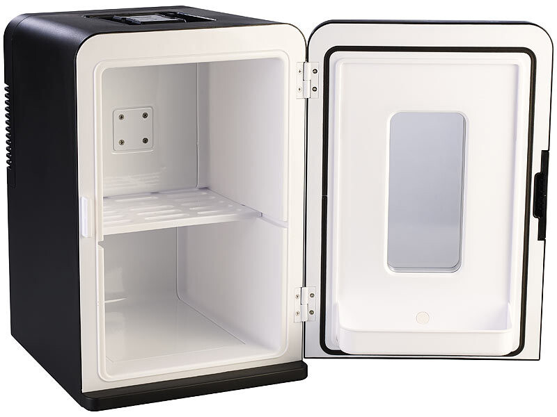 MODEZVOUS - Petit Frigo de Chambre, Refrigerateur Portable 12V/220V Fonction  Chaud Froid