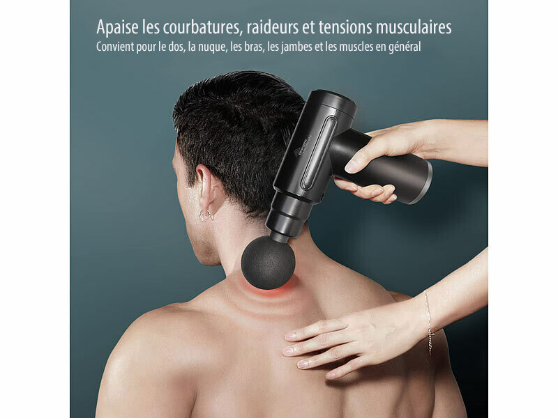 Pistolet De Massage Compact Et Puissant Sens Original - Neuf Sous Emballage - Modèle 3395