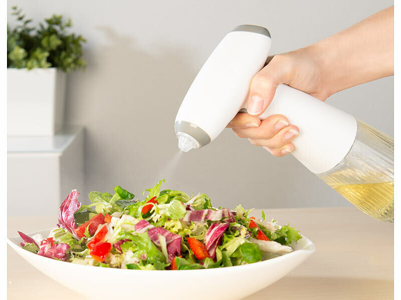 Vaporisateur Huile Newaner 100ml - Bouteille Rechargeable échelle, Idéal Cuisson, Salade, Grillade, Santé