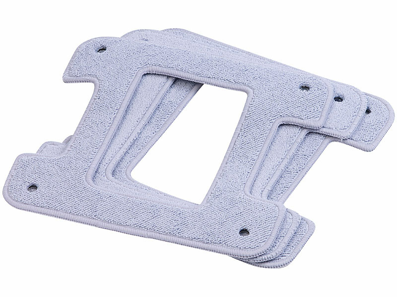Lot De 3 Lingettes Lavables Microfibre Pour Robot Aspirateur Airrobo T10+ - Compatibles, Réutilisables