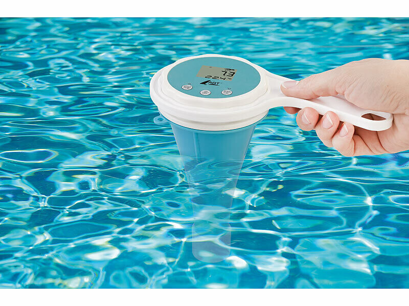 Analyseur d'eau de piscine connecté 6 en 1, Piscines et accessoires