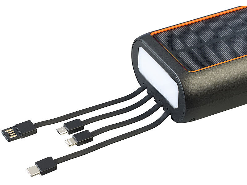 Chargeur pour téléphone mobile GENERIQUE Batterie externe solaire