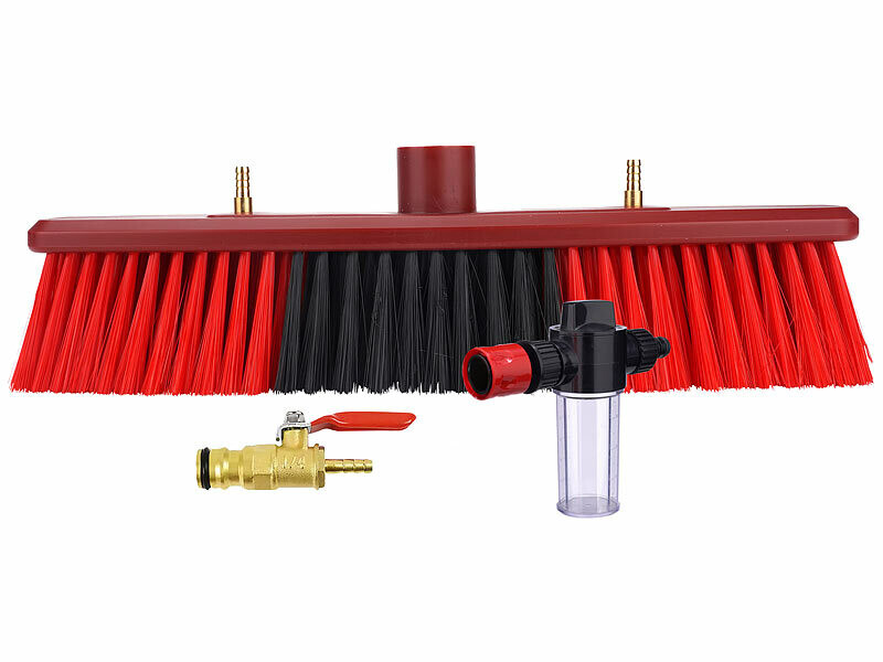 Brosse Lavage Télescopique XDOVET 7m - Avec Raccord Eau, Pour Panneaux Solaires, Toit, Fenêtres