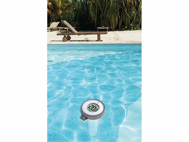 Thermomètre piscine sans fil Hot Tub Accueil Swim Spa Température Mètre