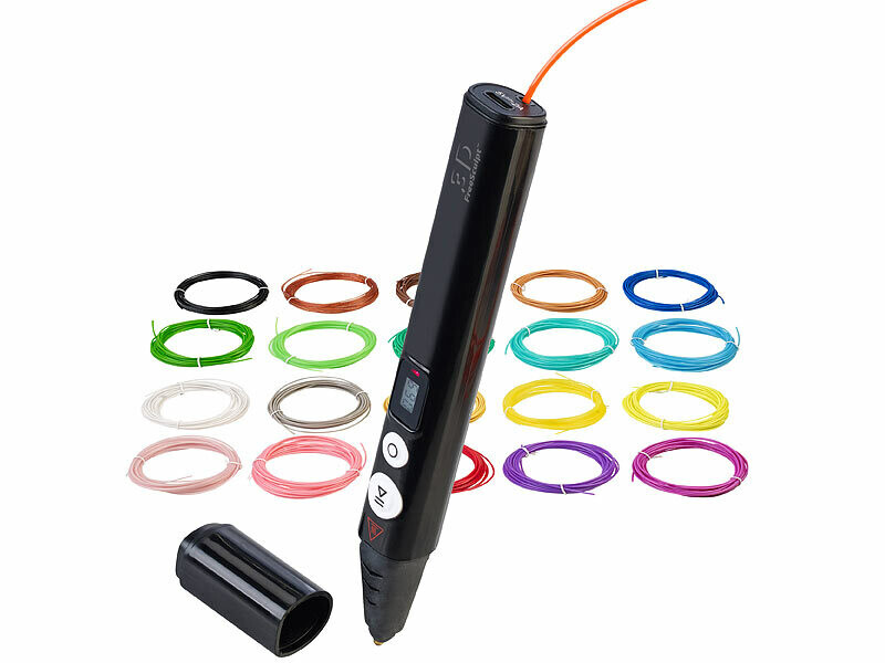 Filaments PLA/PCL pour stylo 3D de qualité : 10, 20, 30 couleurs. –  Monstylo3D